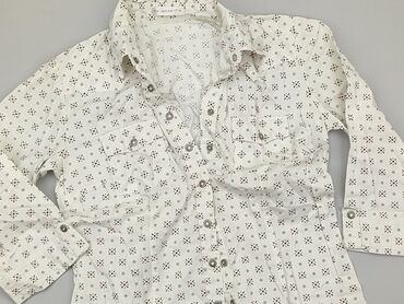 białe bluzki damskie rękaw 3 4: Koszula Damska, Top Secret, M, stan - Dobry