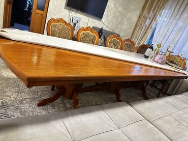 резные ножки для мебели: Стол и стул для зала, Б/у, Самовывоз