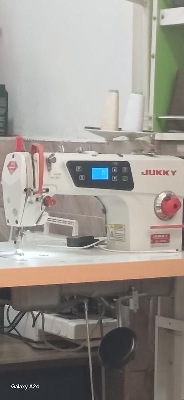 juki: JUKKY sənaye tikiş maşını – elektron idarəetmə paneli və inteqrə — 1