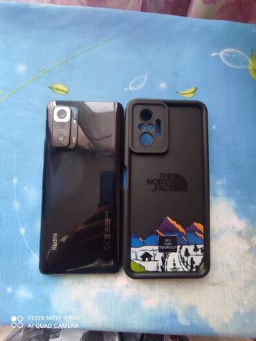 Redmi: Redmi, Redmi Note 10 Pro, Б/у, 128 ГБ, цвет - Черный, 1 SIM