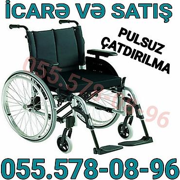 Инвалидные коляски: Məhsul: Manual əlil arabası – icarə və satış Xüsusiyyətlər: - Yüngül — 1