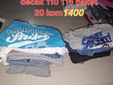 Paketi dečije odeće: Paket: Farmerke, Helanke, Košulje, Unisex — 15