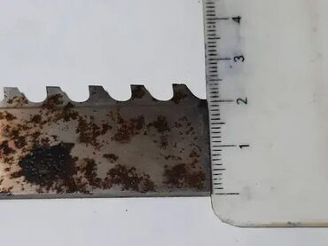 Ostali uređaji: Rezni list dužine 200mm – alatnički čelik, testerasto glodalo Rezni — 6