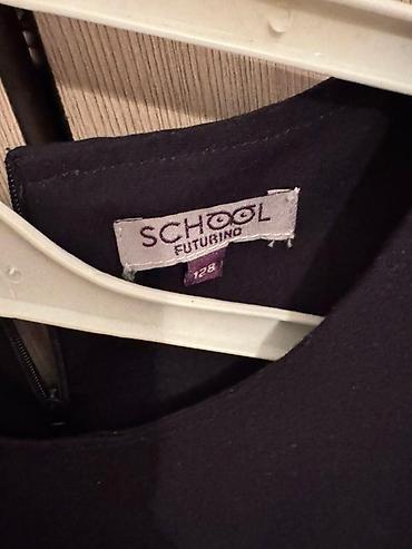 школьные платья: Платье для школы Futurino School - Цвет: темно-синий/черный - Размер — 3