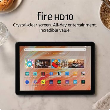 baku electronics planşet: Amazon Fire HD 10 planşet (ən axırıncı model – 13th generation) Ekran