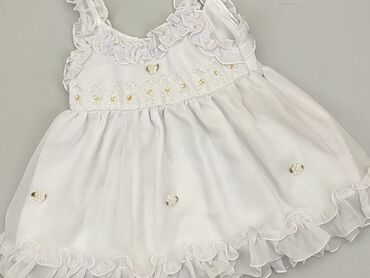 sukienka do chrztu 68: Dress, 9-12 months, condition - Fair