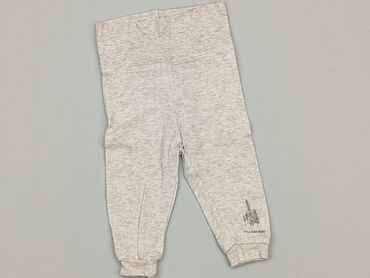 szare legginsy: Spodnie dresowe, Lupilu, 3-6 m, stan - Dobry