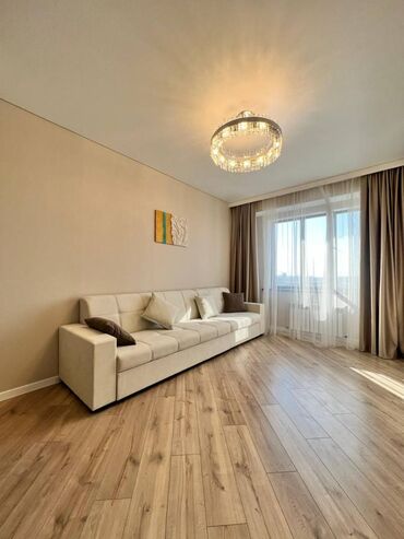 квартира в районе кызыл аскер: 2 комнаты, 61 м², Элитка, 14 этаж, Дизайнерский ремонт