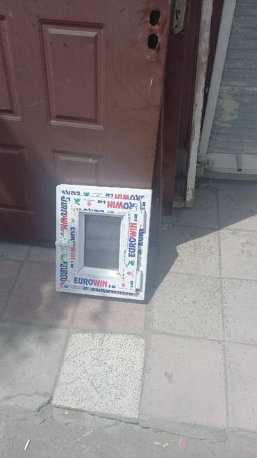 Barmaqlıqlar: Yeni İki qat şüşə paketi Plastik pəncərə, Еni: 38 sm, Uzunluğu: 45 sm, Ödənişli quraşdırma