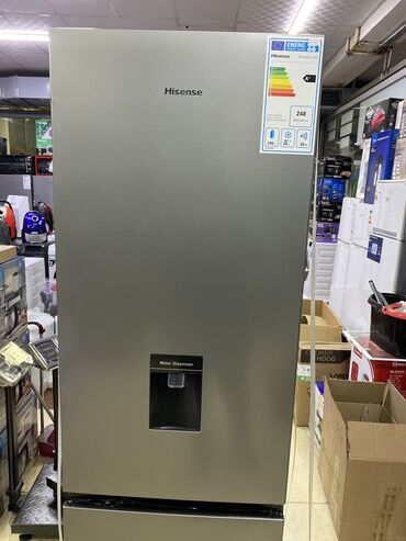 Холодильники: Холодильник Hisense, Новый, Двухкамерный, De frost (капельный), 57 * 180 * 57 — 2