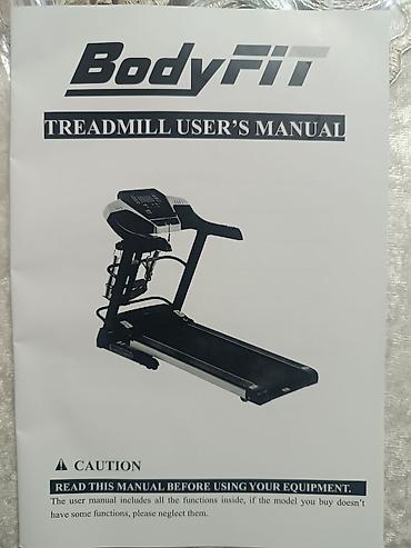 Qaçış trenajorları: Body fit T5 qaçış aləti İşlənməyib! Üstündə masajor falan hər şeyi var — 5