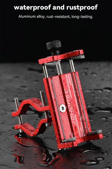 stolica za plazu: Nov metalni držač mobilnog telefona za biciklu. Napravljen je od
