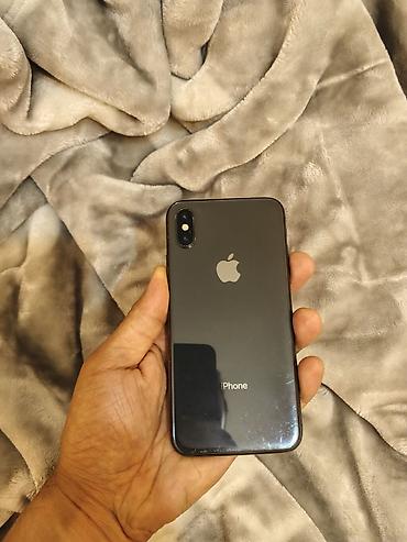 iphone telefonlar: IPhone X, 256 GB, Qara, Face ID — 1