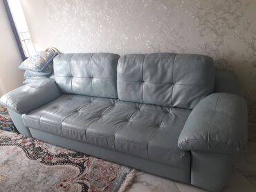 2 диван: Цвет - Голубой, Новый