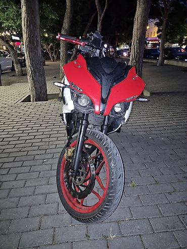əyləc bəndləri: Motosiklet – RS 200 sport - Korpus rəngi: qırmızı-ağ-qara — 7