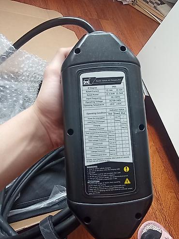 qoşqu ev: Portativ EV şarj cihazı – ST-E207G (GBT plug) Texniki göstəricilər: - — 1