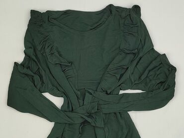 bluzka damska ze ściągaczem na dole: Women's blouse, size S