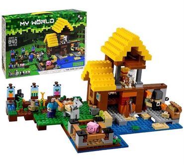 кукольный дом купить: Конструктор My World “The Farm Cottage” - Тематика по мотивам