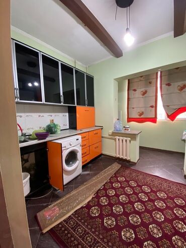 квартира бишкек молодая гвардия: 2 комнаты, Агентство недвижимости, Без подселения, С мебелью полностью