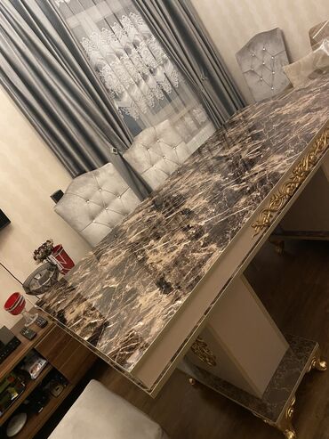 Masalar: Qonaq masası, Yeni, Açılmayan, Dördbucaq masa — 3