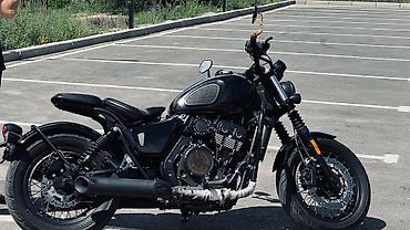 боббер мотоцикл: CJ Adept 700 Solo Bobber 693 куба В идеальном состоянии 2х — 10