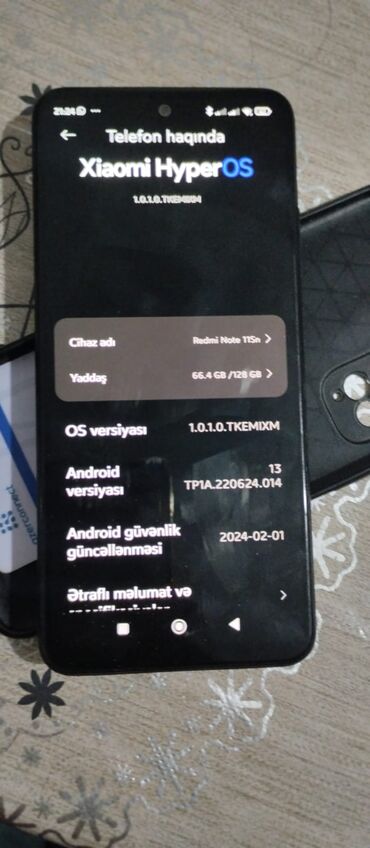 Xiaomi: Xiaomi Redmi Note 11S, 128 GB, rəng - Bej, 
 Barmaq izi, İki sim kartlı