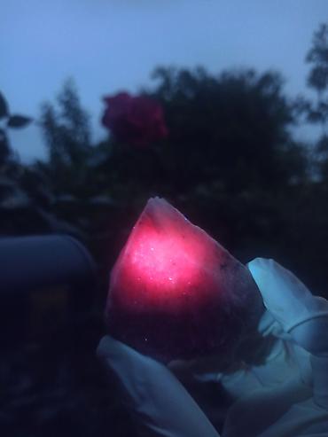 Qiymətli daşlar: Təbii YAQUT ( Ruby ) Daşı SATILIR 💎 Kolleksiya üçün Nadir Floresan ✨ — 7