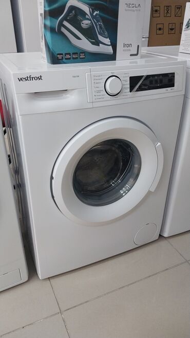 paltaryuyan ucun ayaqliq: Paltaryuyan maşın Vestfrost, 6 kq, Yeni, Avtomat, Qurutmasız, Kredit yoxdur, Pulsuz çatdırılma, Rayonlara çatdırılma