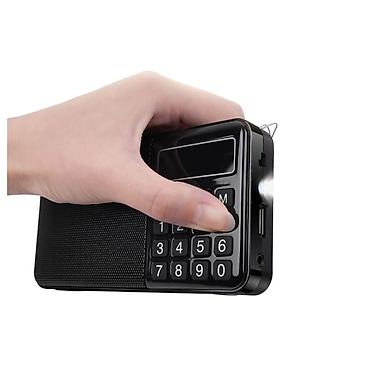 rush wave: Радиоприемник портативный Hoco HI50 Portable radio AM/FM USB/TF/BT5.3 — 8