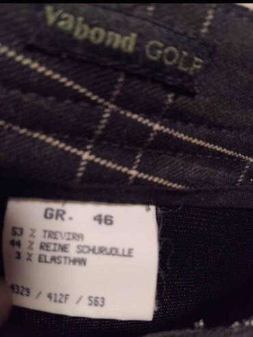 Pantalone: 3XL (EU 46), Visok struk, Ravne nogavice — 6