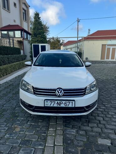 Yağlar və avtokimyəvi maddələr: Volkswagen Passat sedan – ağ rəng, TSI benzin mühərrikli versiya