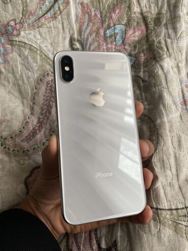 айфон x бу купить: IPhone X, 256 ГБ, White Titanium, 80 %