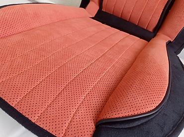 Чехлы и накидки на сиденья: Чехлы Алькантара, С подушкой, Audi, Новый — 16