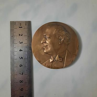 bronza: Xatirə medalı, Bülbül. latun, qiymət sondur — 3