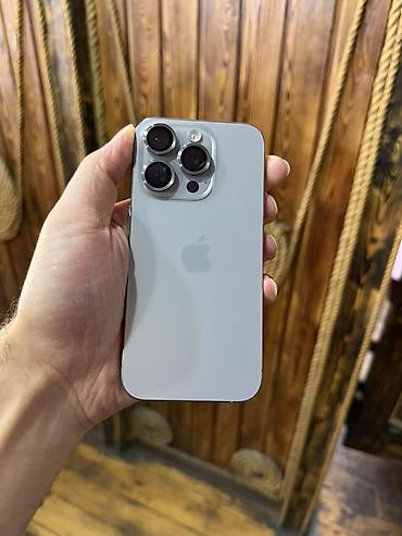 prodat iphone: IPhone 15 Pro, Natural Titanium, Face ID — 5