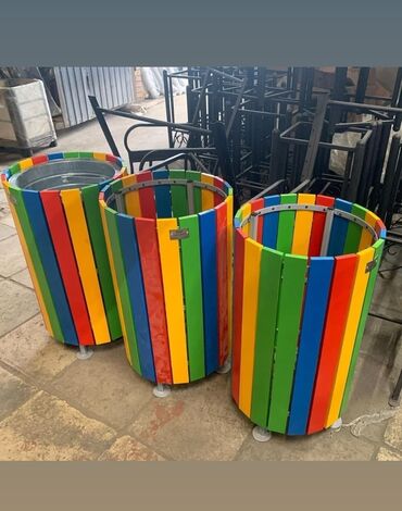 Tullantı qabları: Metal EN MMC olaraq istədiyiniz forma və ölçüde demir işlerinin — 4