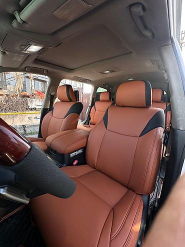 altima: Чехлы Кожаные, С подушкой, цвет - Бежевый, Lexus, Новый, Самовывоз — 5