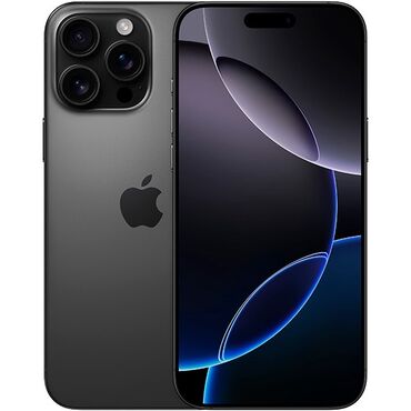 ayfon 16 pro max qiyməti: IPhone 16 Pro Max, 256 GB, Black Titanium, Zəmanət