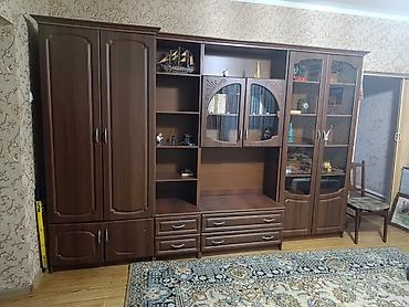 Гарнитур для зала, Б/у, МДФ, Самовывоз, цвет - Коричневый at lalafo.kg Гарнитур для зала, Б/у, МДФ, Самовывоз, цвет - Коричневый