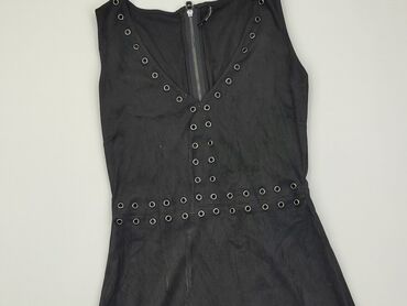 czarna bluzka bez rękawów: Sukienka, Prosta, L (EU 40), stan - Dobry, Stradivarius