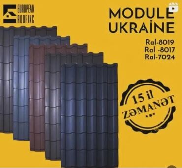 Profnastil: Dam və fasad örtükləri – modul kirəmit, profnastil və aksesuarlar — 3