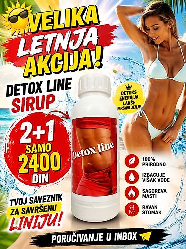 Lepota i nega: **Detox Line sirup / Kraljičin Detox sirup / Detix Med / Trex Cap A1 — 6
