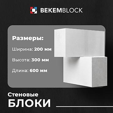 мобильный стенд: Газоблок, Автоклавный, 600x200x300, D600 — 3