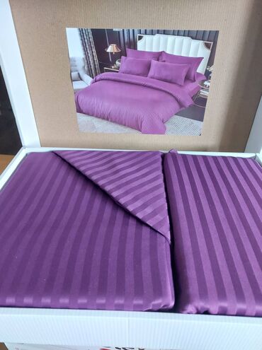 Posteljina: Bračna, Damast — 2