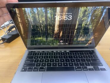 макбук про 2016: Ноутбук, Apple, 8 ГБ ОЗУ, Apple M1, 13.3 ", Б/у, Для несложных задач, память SSD
