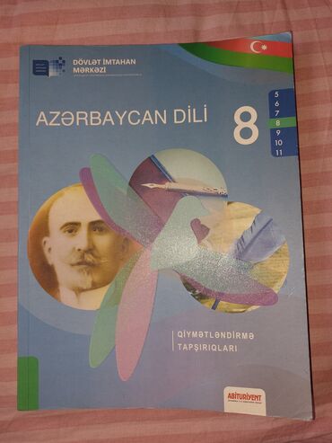 Kitablar, jurnallar, CD, DVD: Azərbaycan dili Dim 8 ci sinif 
Təp təzədir içi bomboş 
Ünvan lökbatan
