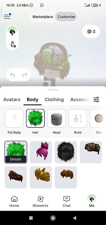 сумка для тоя: Набор кастомизации для аватара Roblox Что включено на скриншотах — 7