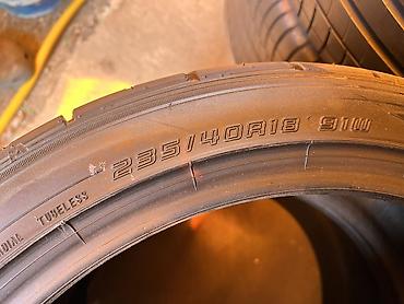 stud 100: Шины 265 / 35 / R 18, Лето, Б/у, Комплект, Япония, Dunlop — 5