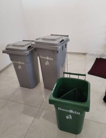 Tullantı qabları: 120 lt sadə küçə üçün zibil qabı.Hündürlüyü-93 sm 120 lt sadə küçə — 9