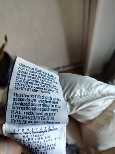 Jiletlər: Jilet, Moncler, M, rəng - Ağ — 12